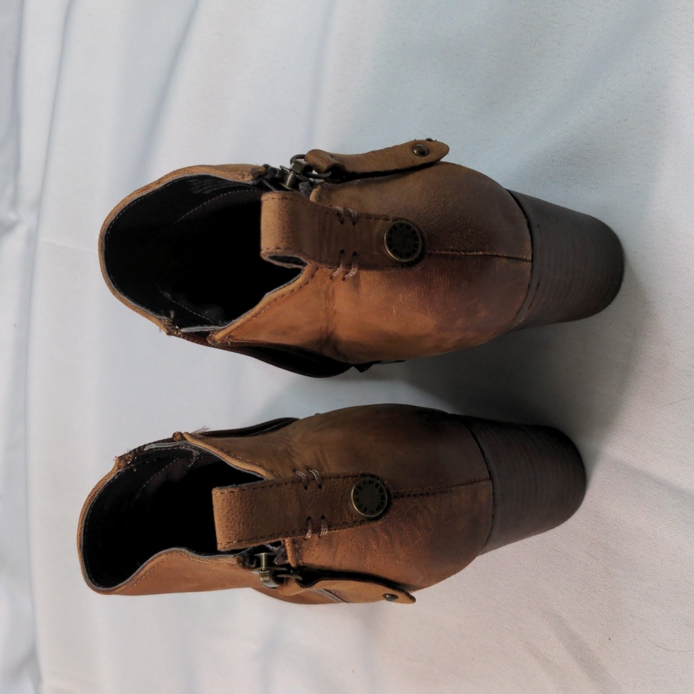Steve Madden / Jaydun pointed toe ankle boots color/material Leather  size - 8 - Picture 5 of 9